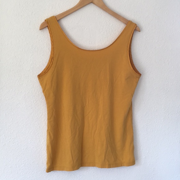 Ann Taylor Mustard Tank - Picture 4 of 5